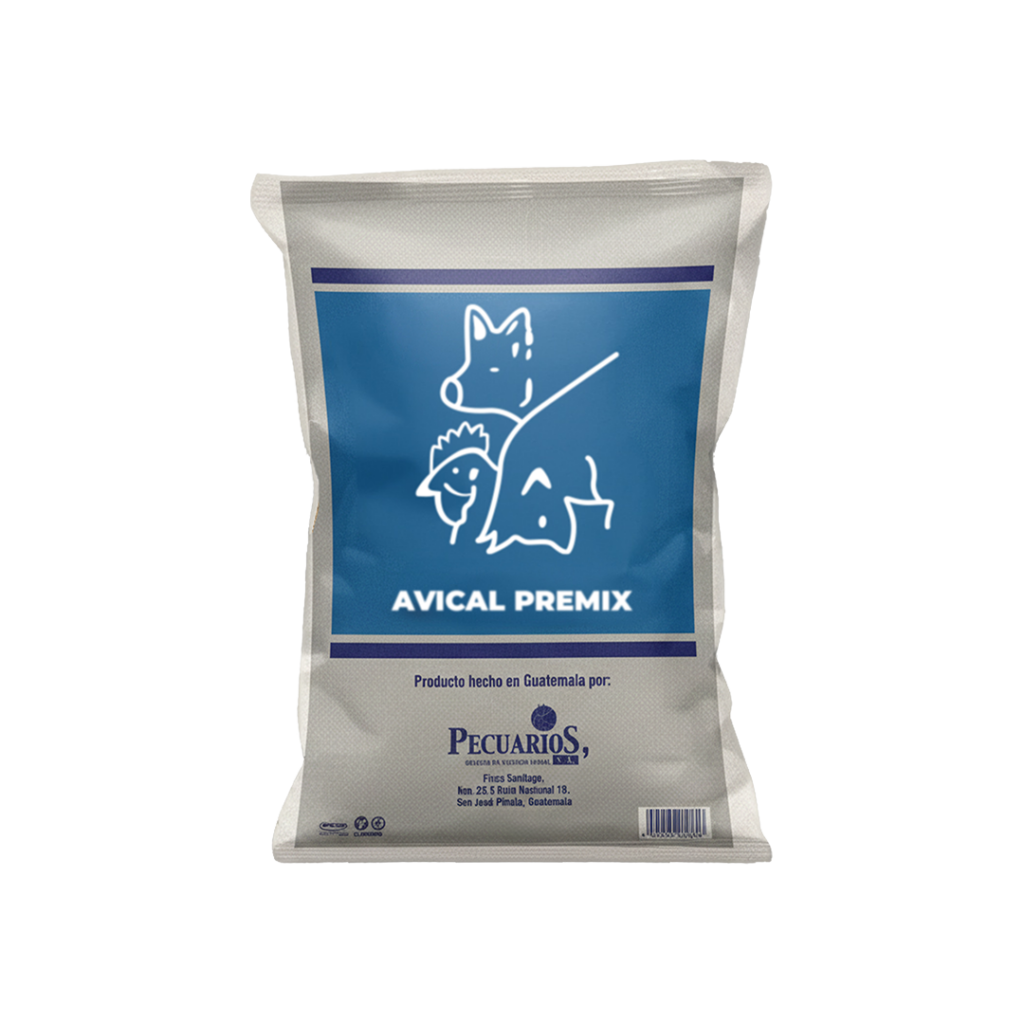 AVICAL premix - Pecuarios | Solución en nutrición animal Guatemala
